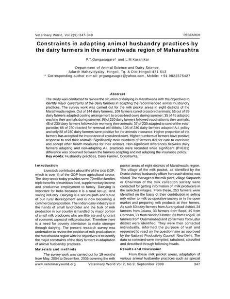 AdaptingVeterinaryPracticesforaChangingWorld