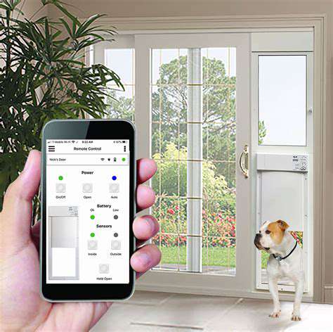 Automated Pet Doors with Anti Pinch Sensors